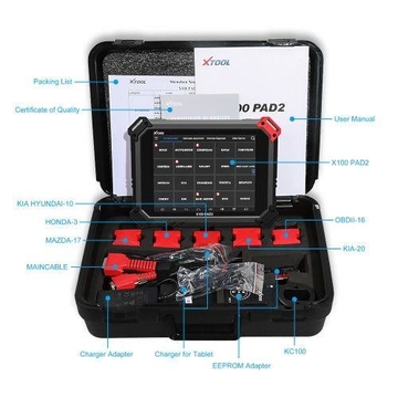 XTOOL X-100 PAD2 Pro Special Functions Expert with VW 4th &amp; 5th IMMO