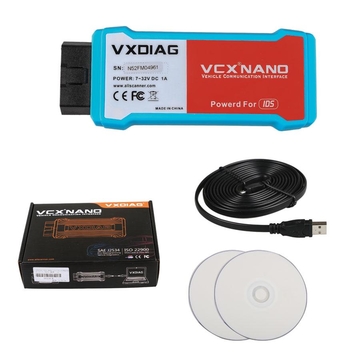 VXDIAG VCX NANO for Ford/Mazda 2 in 1 with IDS V118.01 Wifi Version