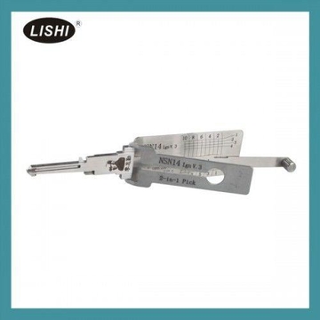 NEW LISHI NSN14(Ign) 2-in-1 Auto Pick and Decoder