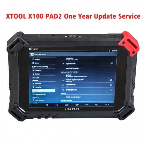 One Year Update Service for XTOOL X100 PAD2/PAD2 Pro