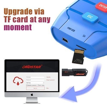 OBDSTAR X-100 PRO Auto Key Programmer (C+D) Type for IMMO+Odometer+OBD Software Get Free PIC and EEP