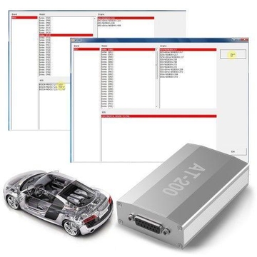 BMW AT-200 AT200 V1.7.0 ECU Programmer &amp; ISN OBD Reader Support MSV90 MSD85 MSD87 B48