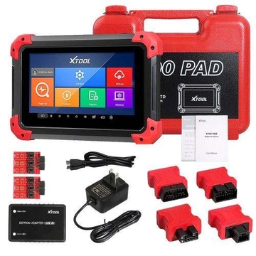 XTOOL X100 PAD Key Programmer With Oil Rest Tool Odometer Adjustment and More Special Functions