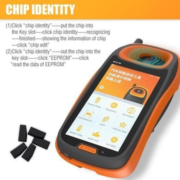 KYDZ Smart Key Programmer Android Handheld Supports Remote Test Frequency-Refresh Generate Chip Reco