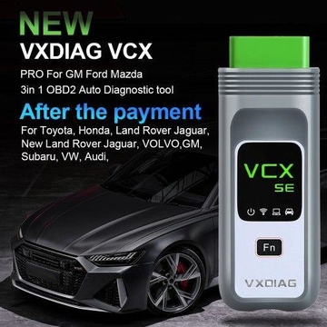 2020 Upgrade Version VXDIAG VCX Nano Pro Diagnostic Tool with 3 Free Car Software from GM/ Ford/ Mazda/ VW/ Audi/ Honda/ Volvo/ Toyota/ JLR/ Subaru