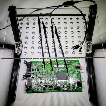 LED BDM Frame with Mesh and 4 Probe Pens for FGTECH BDM100 KESS KTAG K-TAG ECU Programmer Tool