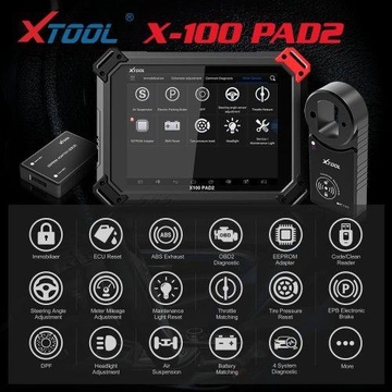 XTOOL X-100 PAD 2 Special Functions Expert Update Version of X100 PAD