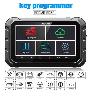 GODIAG GD801 Key Programmer Multi-language Support Mileage Correction ABS EPB TPMS EEPROM etc