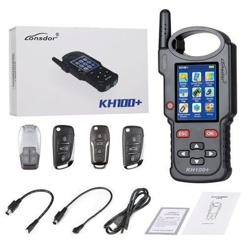 LONSDOR KH100+ Remote Key Programmer Latest Handheld Device Update Version of KH100