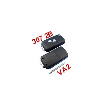 Remote Key Shell 2 Button VA2 (307 without Groove) for Citroen 10pcs/lot