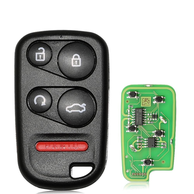 XHORSE XKHO03EN Universal Remote Key Fob for VVDI Key Tool With Remote Start &amp; Trunk Button 5pcs/lot