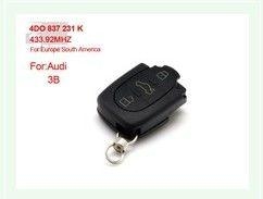 3B 4DO 837 231 K 433.92Mhz For Europe South America for AUDI