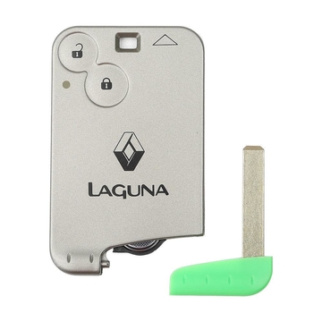 433MHZ 2 Button Smart Key With Logo For Renault Laguna