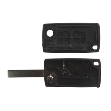 Remote Key Shell 2 Button HU83 2B (with Groove) for Citroen 5pcs/lot