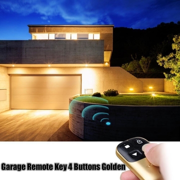 Xhorse XKXH05EN Garage Remote Key 4 Buttons Golden 5pcs/lot