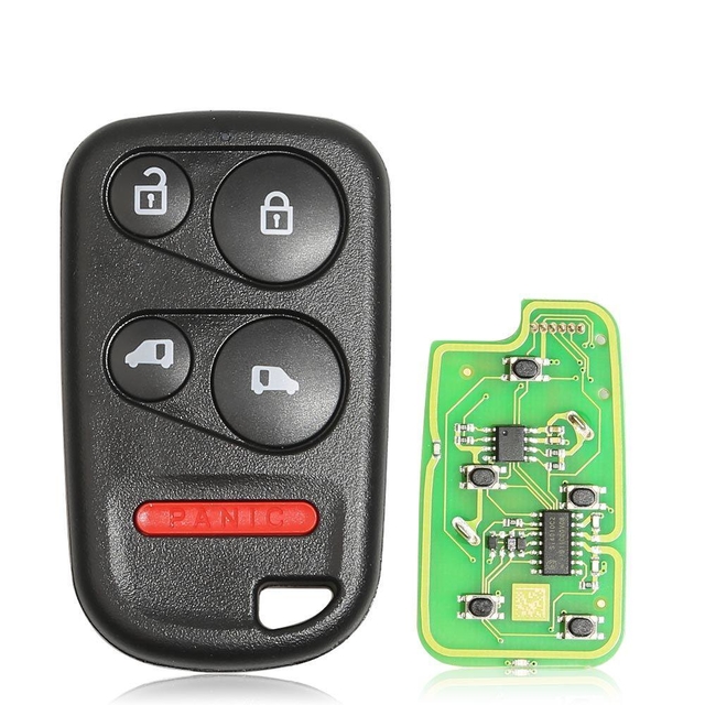 Xhorse XKHO04EN Wire Remote key Honda Separate 4 Buttons with Sliding Door Button English Version 5pcs/lot