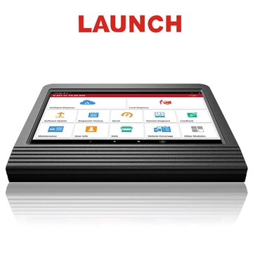 Launch X431 V+ 4.0 Wifi/Bluetooth 10.1inch Tablet with HD3 Ultimate Heavy Duty Adapter Work on both 12V &amp;amp; 24V Cars and Trucks