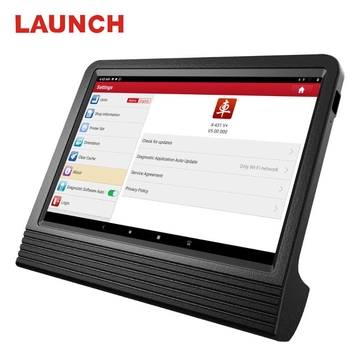 Launch X431 V+ 4.0 Wifi/Bluetooth 10.1inch Tablet with HD3 Ultimate Heavy Duty Adapter Work on both 12V &amp;amp; 24V Cars and Trucks