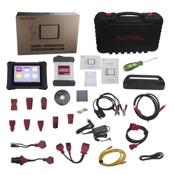 Original Autel MaxiSys Elite with Wifi/Bluetooth OBD Full Diagnostic Scanner with J2534 ECU Programming 1 Year Free Update