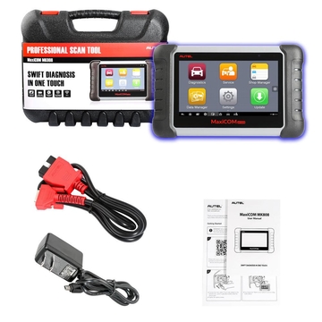 Autel MaxiCOM MK808 OBD2 Diagnostic Scan Tool with All System and Service Functions (MD802+MaxiCheck Pro)