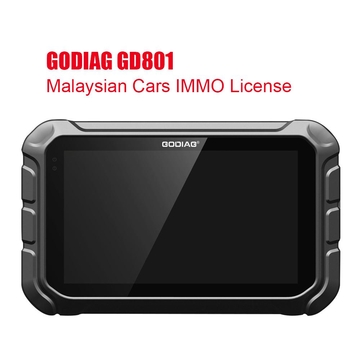 Malaysian Proton Perodua IMMO Software Authorization for GODIAG GD801 Key Programmer