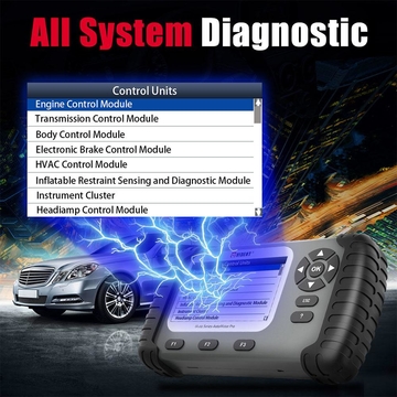 VIDENT iAuto708 Full System Scan Tool OBDII Scanner OBDII Diagnostic Tool for All Makes