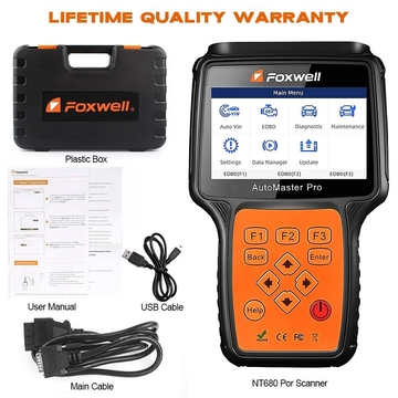 Foxwell NT680 Pro All System All Makes Scanner with Special Functions Updated Version of NT644 Pro