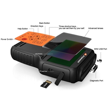 Foxwell NT680 All Systems Diagnostic Scanner with Oil Light/Service Reset+EPB Functions Updated Version of NT624