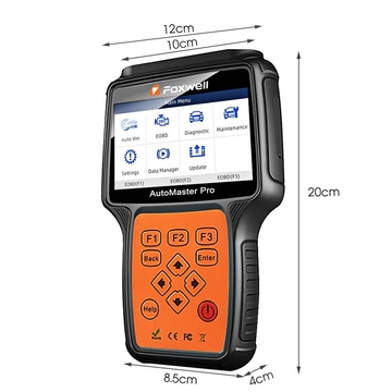 Foxwell NT680 All Systems Diagnostic Scanner with Oil Light/Service Reset+EPB Functions Updated Version of NT624