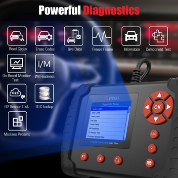 Original VIDENT iLink400 Full System Scan Tool Single Make Support ABS/SRS/EPB//DPF Regeneration/Oil Reset