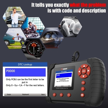 Original VIDENT iLink400 Full System Scan Tool Single Make Support ABS/SRS/EPB//DPF Regeneration/Oil Reset