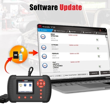 Original VIDENT iLink400 Full System Scan Tool Single Make Support ABS/SRS/EPB//DPF Regeneration/Oil Reset