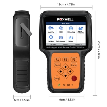 Foxwell NT650 Elite All Makes Service Tool with 25 Special Function Updated Version of NT650