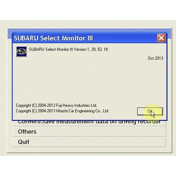 V2020.7 SUBARU SSM-III Software License for VXDIAG Multi Diagnostic Tool