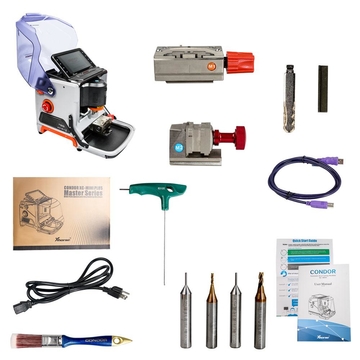 Xhorse Condor MINI Plus Cutting Machine with VVDI MB Tool Key Programmer Get 1 Year Unlimited Token Service Ship from UK/EU