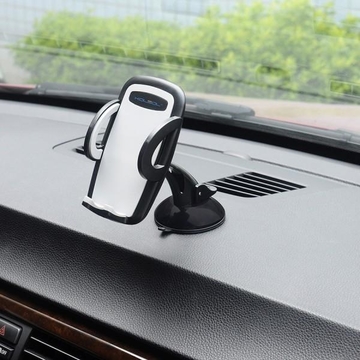 C02 3 in 1 Universal Adjustable Dashboard /Air Vent/ Windshield Car Phone Mount Holder Cradle for iPhone, Samsung, HTC, Droid, LG &amp; Other Smartphones