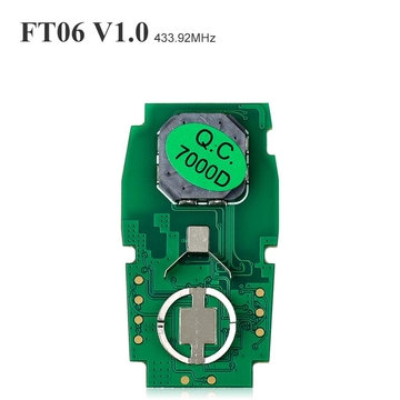 Lonsdor FT06-7000D 433.92MHz Subaru 8A Smart Key PCB