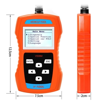 VAG506M  Code Reader Support TP-CAN and New UDS Protocol