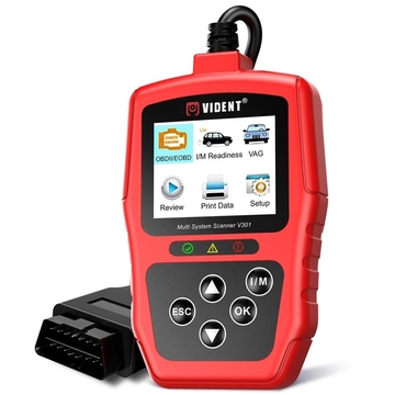 Vident V301 Car Diagnostic Scanner OBD2 Diagnostic Tool for VW Audi Skoda Seat OBD2 Automotive Scanner OBD Code Reader