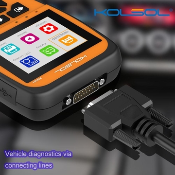 KOLSOL KS501 New Generation OBDII &amp;amp; EOBD Scan Tool for Universal Vehicles Automotive Scanner Diagnostic Tool