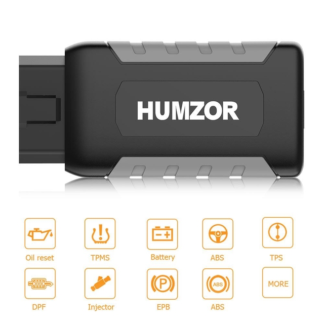 Humzor NexzDAS ND106 Bluetooth Special Function Resetting Tool on Android &amp; IOS for ABS, TPMS, Oil Reset, DPF