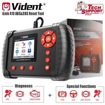 VIEDNT iLink410 ABS &amp;amp; SRS &amp;amp; SAS Reset Tool OBDII Diagnostic Tool Scan Tool