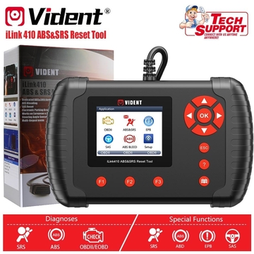 VIEDNT iLink410 ABS &amp;amp; SRS &amp;amp; SAS Reset Tool OBDII Diagnostic Tool Scan Tool