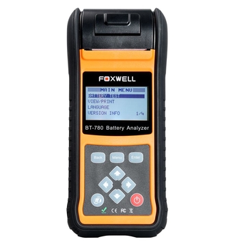 Foxwell BT780 BT-780 Battery Analyzer with Built-in Thermal Printer