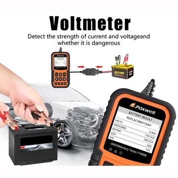 Foxwell F1000B CAN OBDII/EOBD Code Reader &amp;amp; Battery Tester 2 in 1
