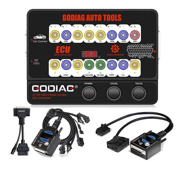 GODIAG GT100 Breakout Box ECU Tool with BMW CAS4 CAS4+ and FEM/BDC Test Platform Full Package Free Shipping