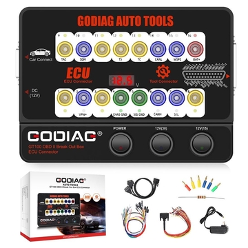 GODIAG GT100 Breakout Box ECU Tool with BMW CAS4 CAS4+ and FEM/BDC Test Platform Full Package Free Shipping
