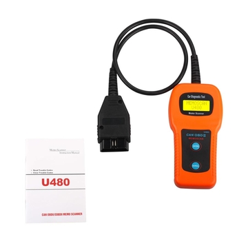 U480 OBD2 CAN BUS &amp;amp; Engine Code Reader