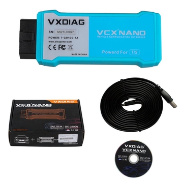 Wifi VXDiag VCX Nano for Toyota TIS Techstream V15.00.026 Compatible with SAE J2534 Support Year 2020