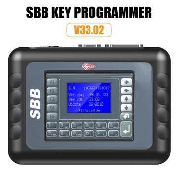 New SBB Key Programmer V33.02 Version